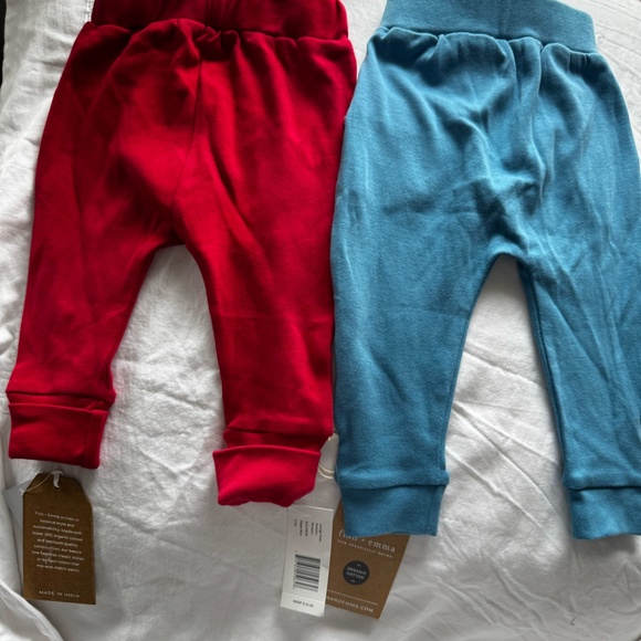 NWT! Finn & Emma Bundle Organic Baby Pants, Size 0-3 months (2 Pair) - Picture 16 of 16